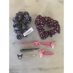 Sanrio Kuromi & My Melody Hair Clips